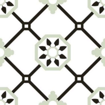 Напольная плитка (керамогранит) Alba verde 22,5x22,5