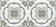 STG\A617\16000 Декор для стен Клемансо орнамент 7,4x15