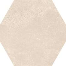Sigma white plain 21,6x24,6 (шестиграник, керамогранит) 