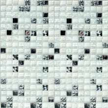 Crystal white Мозаика стеклянная Crystal white 15х15х8