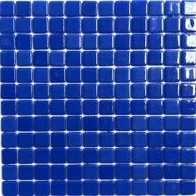 Мозаика стеклянная Mono синий 31х31 (чип 25х25х4), Antarra