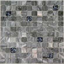 Мозаика из натурального камня Cloudy Grey Drops 31.6x31.6