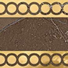 Миланезе дизайн Бордюр Римский марроне 1506-0159 3,6х60