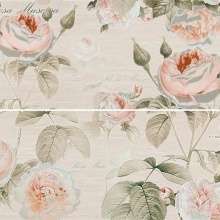 Garden Rose beige Панно 01 50х60