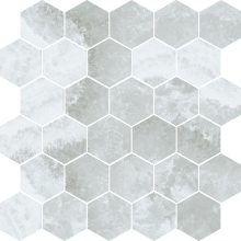Hexagono Onice Silver
