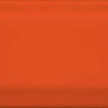16075 Плитка для стен Клемансо оранжевый грань 7,4x15