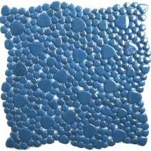 DIR 042 Мозаика стеклянная Drops Mono голубой 32х32, Antarra