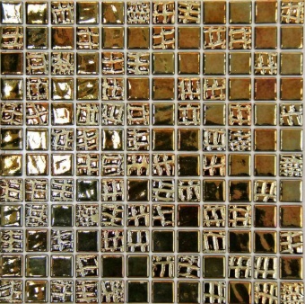 Стеклянная мозаика Pelle Dorado 50% 31.6x31.6   – Mosavit
