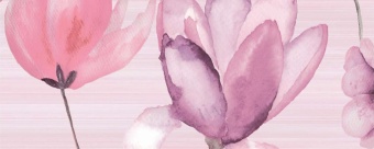 Flora pink decor 3 20Ã—50