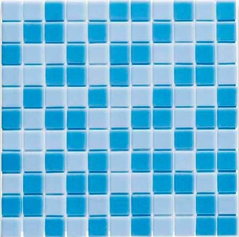 Стеклянная мозаика Combi-2-A (MC-201-A+MC-203-A) 31.6x31.6   – Mosavit