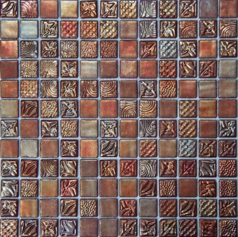 Стеклянная мозаика Pandora Tornasol 50% 31.6x31.6 Mosavit