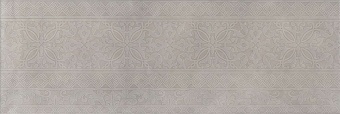 13088R\3F Декор для стен Каталунья серый обрезной 30x89,5