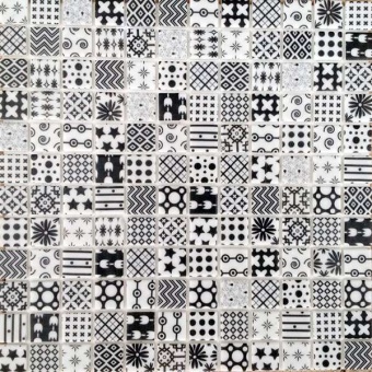 Стеклянная мозаика Graphic Moma 31.6x31.6   – Mosavit