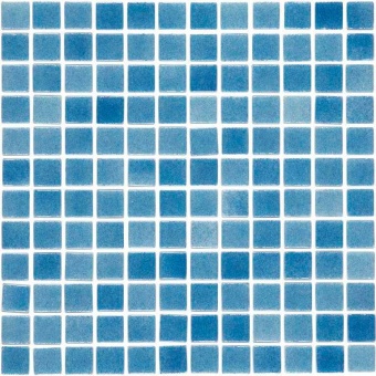Стеклянная мозаика BR-2001-A Azul Piscina 31.6x31.6   – Mosavit