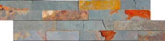 Мозаика из натурального камня Fachaleta Oxido 15x55  Mosavit