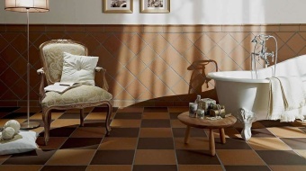 Клинкер Pavimento Castanho R/ Floor Tile Rubi Brown 30х30