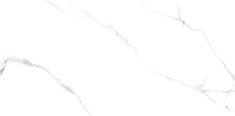 Atlantic White Керамогранит белый 60x120 полированный