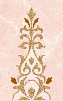 Грета розовый Вставка декоративная сортовые 400х250х8 (вариант №0)