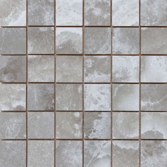 Mosaico Onice Silver 30x30