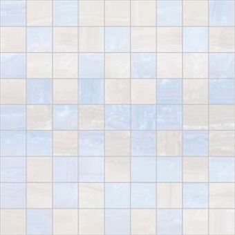 Diadema Мозаика 30х30 голубой+белый