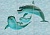 Лагуна 7ДФ Панно "Дельфины"  74,7х109,2 (из 9 плиток)