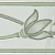 Бордюр Тюльпан зеленый 20х5,7