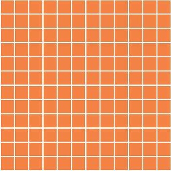Темари Плитка настенная оранжевый матовый (мозаика) 20065 N 29,8х29,8