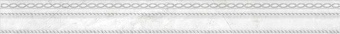 Dallas Бордюр  светло-серый (A-DA1L521\D) 6x60