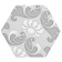 Decor Vodevil White 17,5x17,5 (18 рисунков) - Cifre Ceramica  