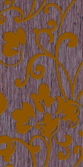 Ваниль коричневый Вставка декоративная сортовые 400х200х8 (вариант №2)