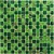Verde Мозаика стеклянная Verde 20х20х4