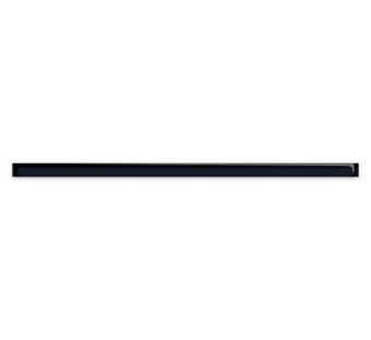  Бордюр MEI  600x20 Universal Glass черный UG1L231