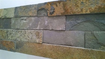Мозаика из натурального камня Fachaleta Oxido 15x55  Mosavit