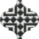 OS\A25\65000 Декор для стен Арабески глянцевый орнамент 6,5x6,5