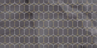 Prime Декор чёрный 25х50