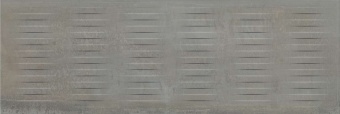 13068R Плитка для стен Раваль серый структура обрезной 30x89,5