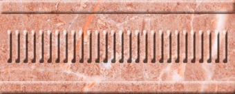 Грато розовый Бордюр объёмный сортовые 250х100х11,6 (вариант №1)