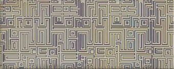Декор Nuvola Greige Labirint 20,1 х 50,5