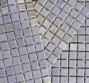 Стеклянная мозаика Metalico Silver 31.6x31.6