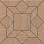 Дартмут Декор мозаичный коричневый SG175\005 20х20