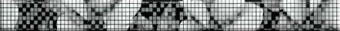 Black&White Бордюр стеклянный черный (BW7H231) 4x44