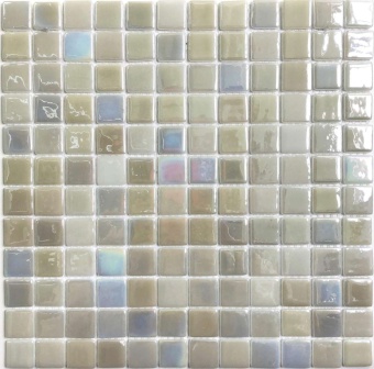 STIR045 Мозаика стеклянная IRIS BARBADOS 31х31 (чип 25х25х4), Antarra