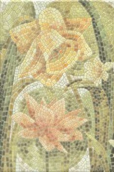 Летний сад Декор Лилии лаппатированный HGD\A145\880L 20х30
