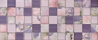 Aquarelle lilac Плитка настенная 03 25х60